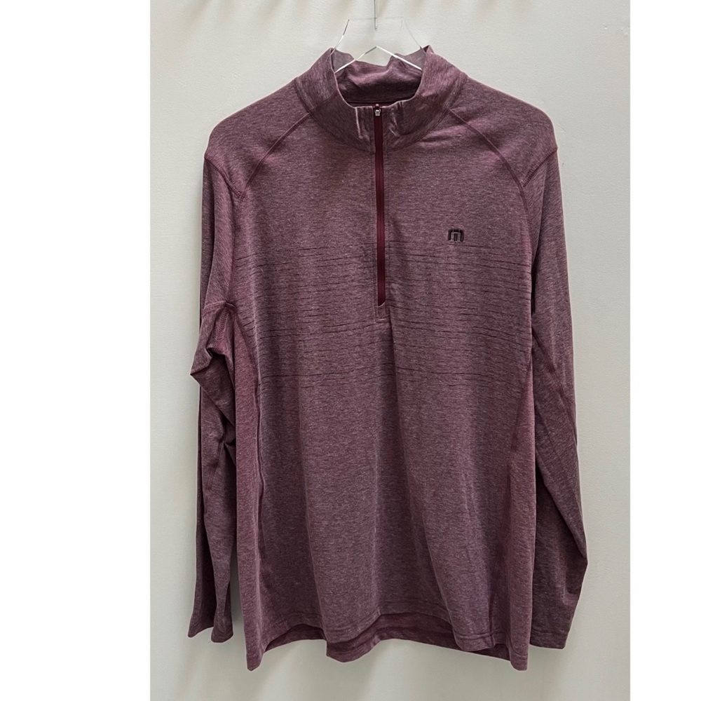 Travis Mathew Quarter Zip Long Sleeve Golf Shirt XL